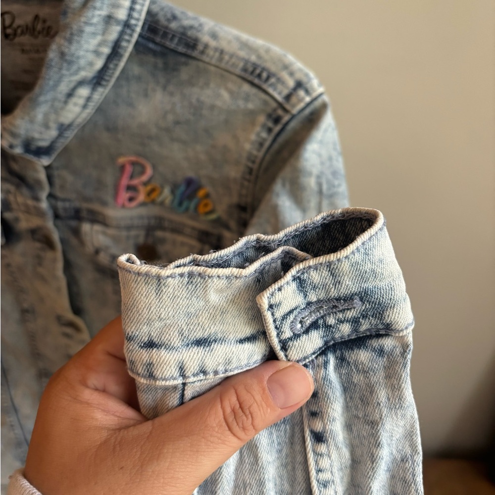 Barbie Rainbow Washed Jean Jacket - Picture 6 of 10